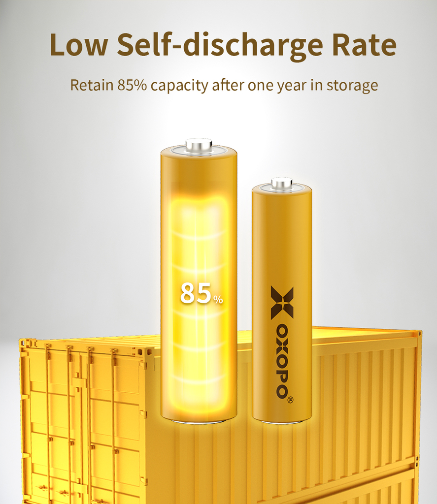OXOPO XN-Lite Series AA/AAA Ni-MH Rechargeable Batteries